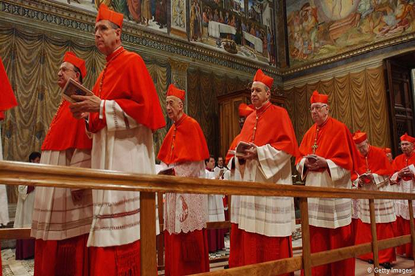 驴Cu谩ntos cardenales hay en la Iglesia Cat贸lica?